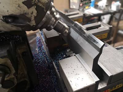 Finish Milling of Top Tool Bevel