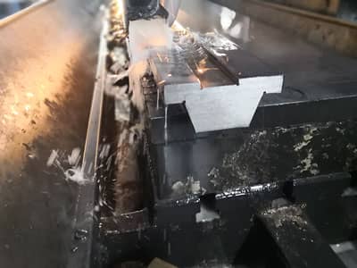 Fine Grinding of Reinforcement Mould