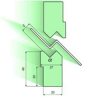 Joggle (Z) tool inserts Z 1,0 - 15,0