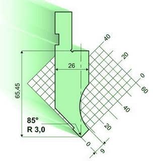 85°Punches/top-tools