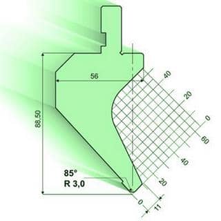 85°Punches/top-tools