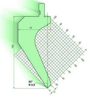 85°Punches/top-tools