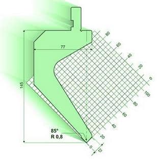85°Punches/top-tools