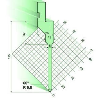 60°Punches/top-tools