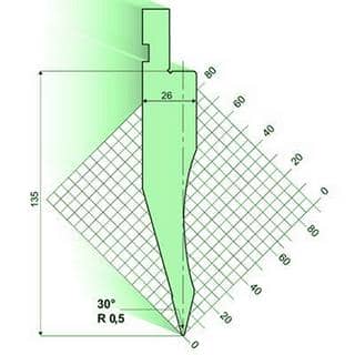 30°Punches/top-tools