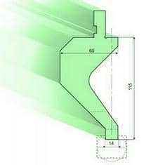 Holder for radius-tools and radius-tools R 7mm-50mm