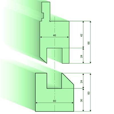 Joggle(Z) tool holder and flattening insert