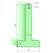 85° T-dies,H=120mm