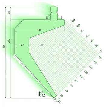 84° Punches/top-tools