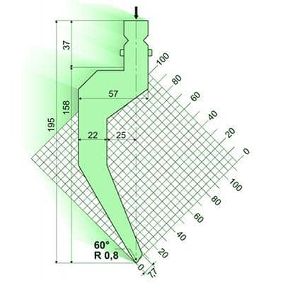 60° Punches/top-tools