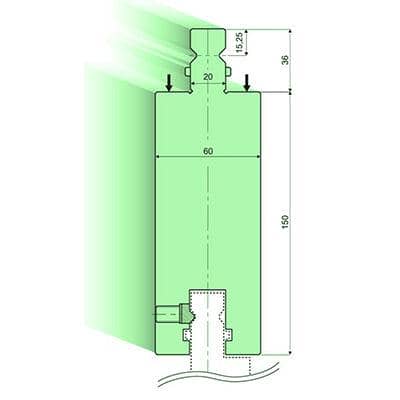 Punch/top-tool distance pieces
