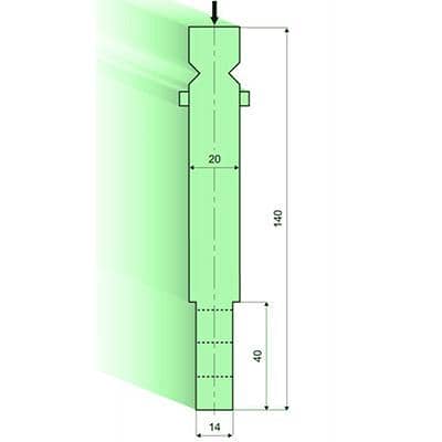 Holder for radius-tools and radius-tools R 7-50