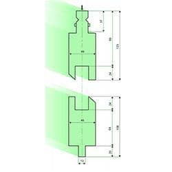 Joggle(Z) tool holder