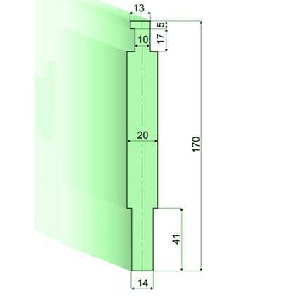 Holder for radius-tools and radius-tools R 7-50