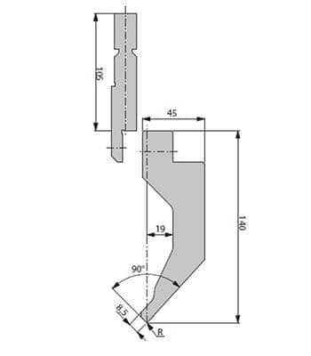 90°Punches/top-tools