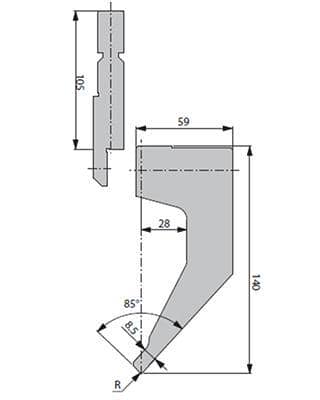 85°Punches/top-tools