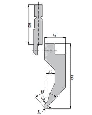 85°Punches/top-tools