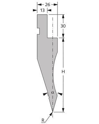 30°Punches/top-tools