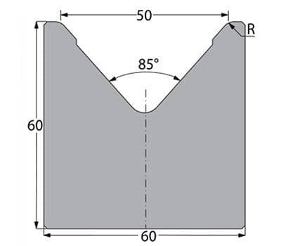 85° Dies, H=80mm